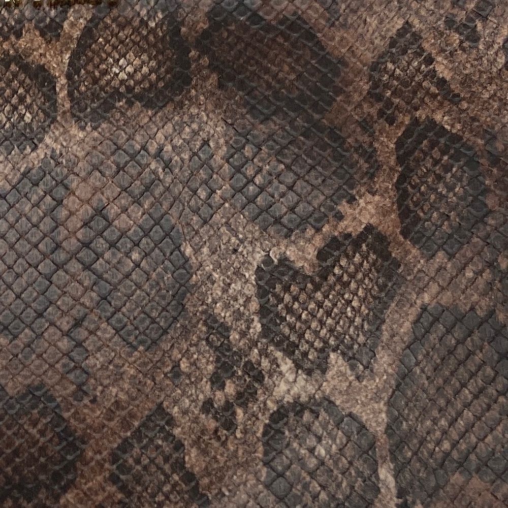 Ellen Tracy Python Wristlet Brown/Chocolate Color - Picture 9 of 9